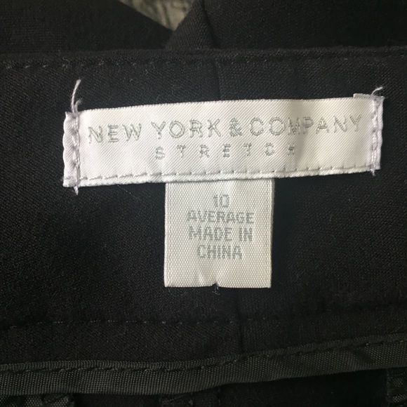 New York & Company Ankle Pants Black Size 10 - Picture 4 of 5